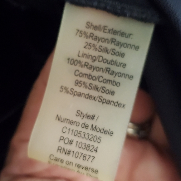 Alice + Olivia Audrina Chevron Silk Tunic Dress XS - Picture 5 of 5